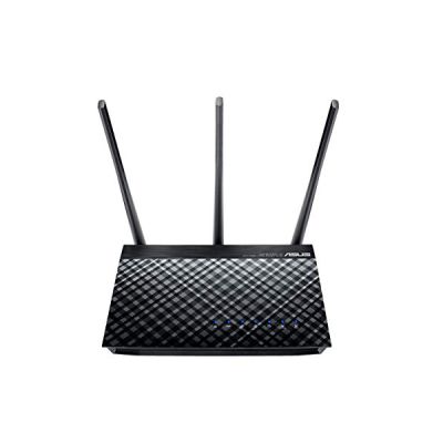 Asus DSL-AC750 Modem Routeur sans Fil, 2,4/5 GHz, Dual Band 802.11, ADSL et VDSL à 100 Mo/s, 3 Antennes Extérieures, Vitesse AC750