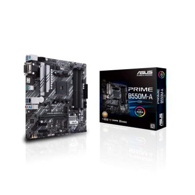 image ASUS Prime B550M-A/CSM AMD B550 Emplacement AM4 Micro ATX