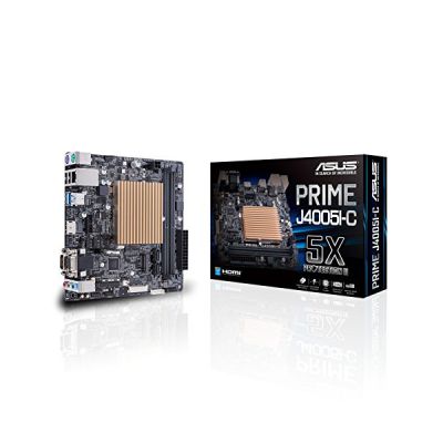 image ASUS PRIME J4005I-C Mini ITX - Cartes mères (DDR4-SDRAM, 2133,2400 MHz, Dual, 8 Go, Intel, Intel® Celeron®)