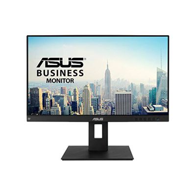 image ASUS BE24EQSB - Ecran PC 23,8'' FHD - Dalle IPS - 16:9 - 1920x1080 - 300cd/m² - 60Hz - DP, HDMI, VGA - Kit mini PC inclus - Filtres de lumière bleue - Haut-parleurs - Ajustement hauteur - Pivot 360°