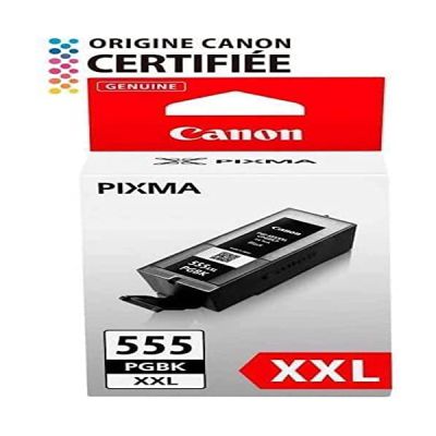 Canon PGI-555XXL Cartouche BK Noire XXL (Emballage Carton)