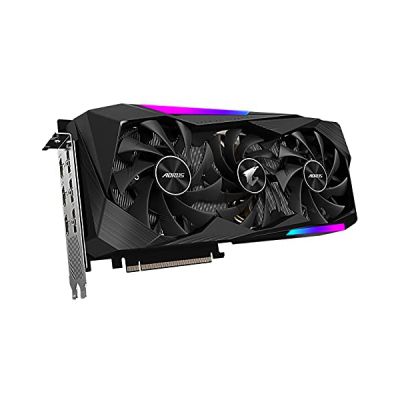 image Gigabyte AORUS Carte Graphique GeForce RTX 3070 Master V2 LHR 8 Go GV-N3070AORUS M-8GD V2