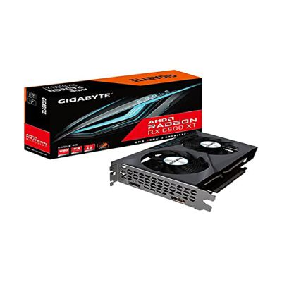 image GIGABYTE GV-R65XTEAGLE-4GD Radeon RX 6500 XT 4GB Eagle GDDR6 Ray-Tracing Graphics Card, RDNA2, 1024 Streams, 2825MHz Boost