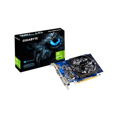 image Gigabyte GeForce GT 730 2G v3 GDDR3 Carte Graphique Noir