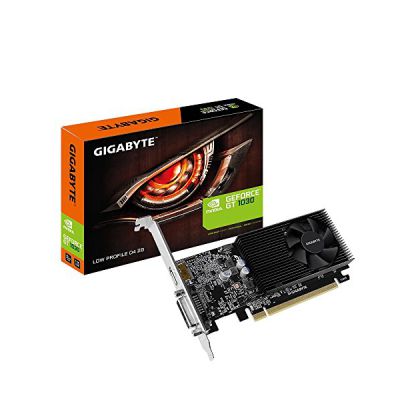 image Gigabyte GV-N1030D4-2GL GeForce GT 1030 Low Profile D4 2G Carte Graphique pour Ordinateur