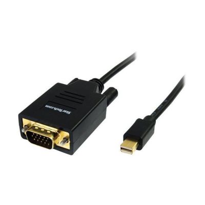 STARTECH Câble Mini DisplayPort vers VGA 1,8 m - M/M - HD-15 Mâle VGA - 20 Aiguilles Mini DisplayPort Mâle Audio/Vidéo