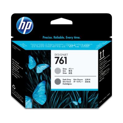 image Tête d'impression HP 761 gris et gris foncé (CH647A)