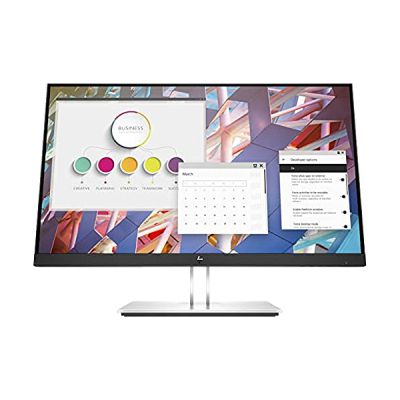 HP E24 G4 60,5 cm (23.8") 1920 x 1080 Pixels Full HD LCD Noir, Argent