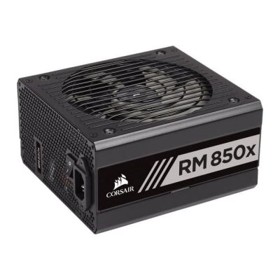 image Corsair RM850x Alimentation PC (Modulaire Complet, 850 Watt, 80 PLUS Gold) Noir