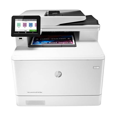 image HP Color LaserJet Pro M479fdw Imprimante Laser tout en un couleur (Photocopie, Scan, Impression, Fax, Chargeur automatique de documents, Recto/Verso, Wifi) Blanc