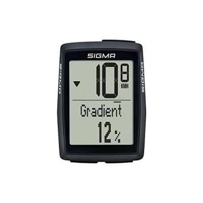 image Sigma BC 14.0 WL | Ordinateur de vélo sans Fil avec 14 Fonctions |Mesure de l'altitude barométrique |Utilisation Simple avec de Grandes Touches et Un écran Clair
