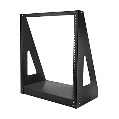 image StarTech.com Rack Réseau 12U à 2 Poteaux et Cadre Ouvert, Très Gros calibre - Max 160kg - Rack de Bureau 19" pour Ordinateur, AV, Média, Équipement IT (2POSTRACK12)