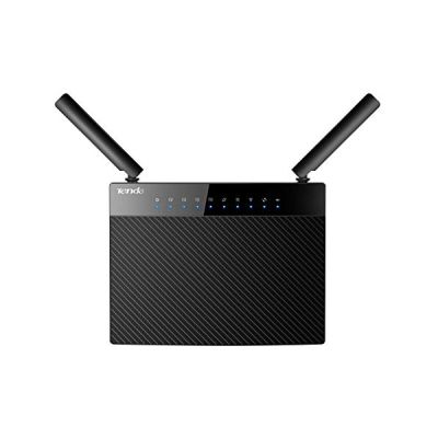 image Tenda routeur wifi 1200Mbps gibabit double bande 867Mbps en 5GHz, 300Mbps en 2.4 GHz, 5 ports ethernet 1 port USB2.0 (AC9)