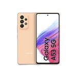 image produit Samsung A536B/DS Galaxy A53 5G Dual SIM (6.5'' - 6/128GB) Peach