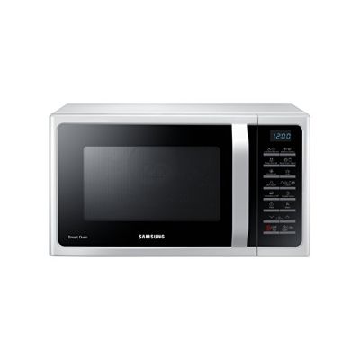 image Samsung MC28H5015AW Four micro-ondes, grill combiné, 28 litres, Smart Oven, 900 W, grill 1500 W, blanc, 51,7 x 47,6 x 31 cm