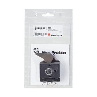 Manfrotto - Adaptateur de plateau rapide rectangulaire 323