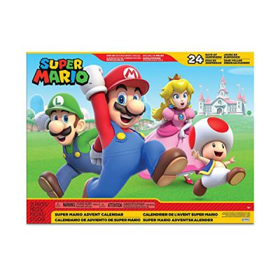 image NINTENDO Super Mario Adventskalender mit goldenen Mario & Bullet Bill (ex) 12032 Multicolore