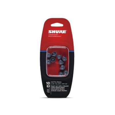 image Shure Easfx1-10M 10 Embouts Flexibles pour Intra - Auriculaires Se, Taille M