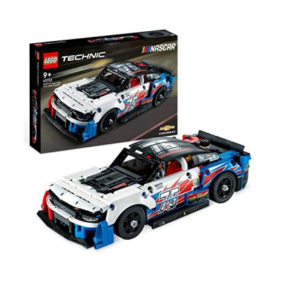 image LEGO 42153 Technic Chevrolet Camaro ZL1 NASCAR Next Gen, Kit de Maquette de Voiture, Collection, Jouet de Véhicule de Course, Construction Automobile de Sport
