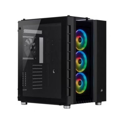 image Corsair Crystal Series 680X RGB, Flux d'air élevéen Verre Trempé ATX Astucieux Gaming Boîtier - Noir