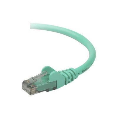 BELKIN Câble RJ45 Lisse UTP - Jaune - CAT5 - Mâle/Mâle - 50 cm