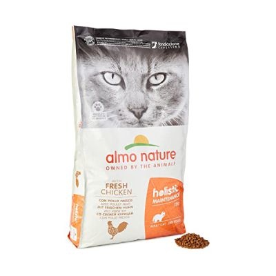 image Almo Nature - Holistic - Nourriture pour chat - Poulet / Riz - 1 x 12kg