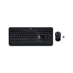 image produit Logitech Advanced Combo Clavier et Souris, Clavier QWERTY UK - Noir - livrable en France