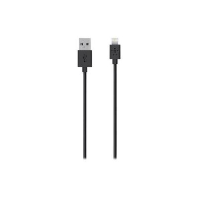 image Belkin Câble Lightning vers USB MIXIT↑ (Câble de Recharge Certifié Apple MFi, 2 m, Noir)