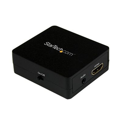 image StarTech.com Extracteur audio HDMI - Convertisseur HDMI vers audio 3,5 mm - Audio stéréo 2.1 - HDMI audio extractor - 1080p (HD2A)