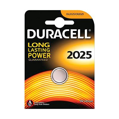Duracell DL2025 Lithium Pile Bouton Électronique, 2025, 1er sous Blister, 3V