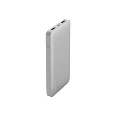 image Belkin Batterie externe Pocket Power Bank 10000 mAh (rechargement rapide) – Argent