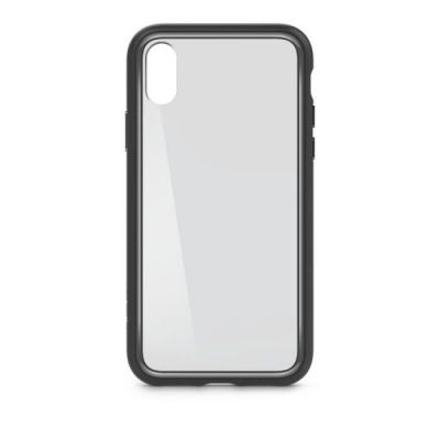 image Belkin - SheerForce Elite - Coque de Protection pour iPhone X et iPhone Xs - Revêtement en Polycarbonate, Protection Antichute - Gris Sidéral