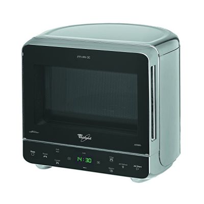 image Whirlpool MAX 38 SL Four à micro-ondes Fonction Jet Start / 3D Coloris argent 700 W / 13 l (Import Allemagne)