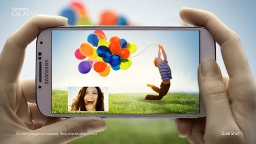 Samsung Galaxy S4 publicité