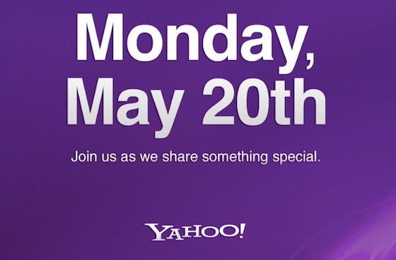 Yahoo Invitation 20 mai 2013