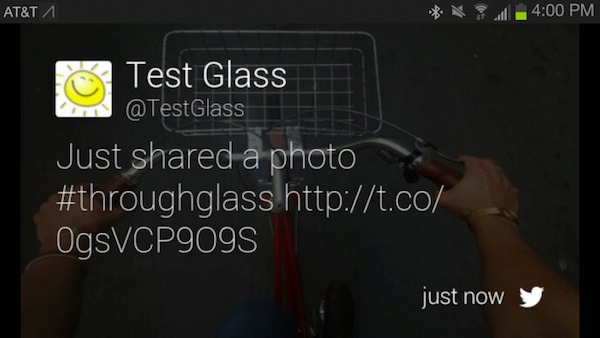 google glass twitter