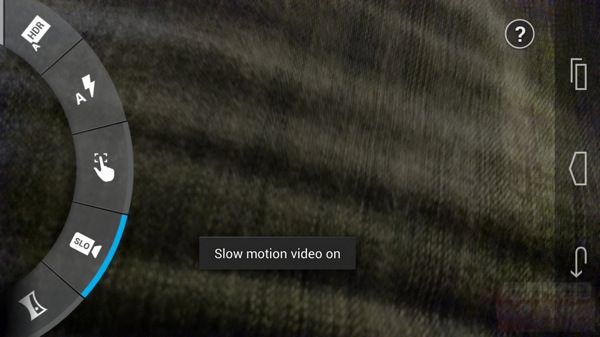 Moto X Appareil photo slow motion