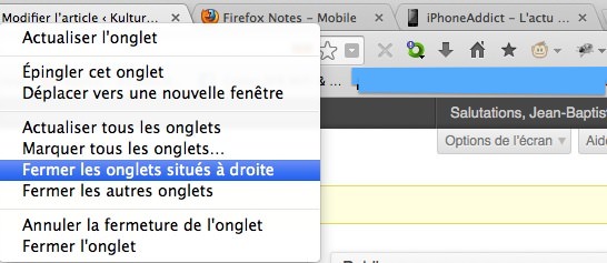 Firefox 24 Fermer onglets situes a droite