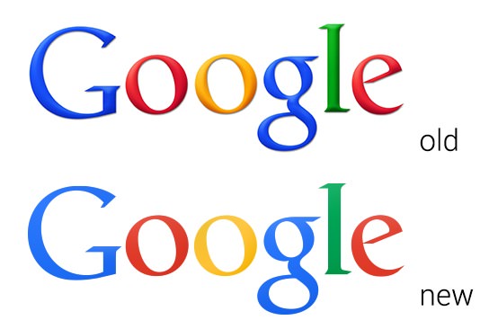 Google Logo Plat Chrome Beta