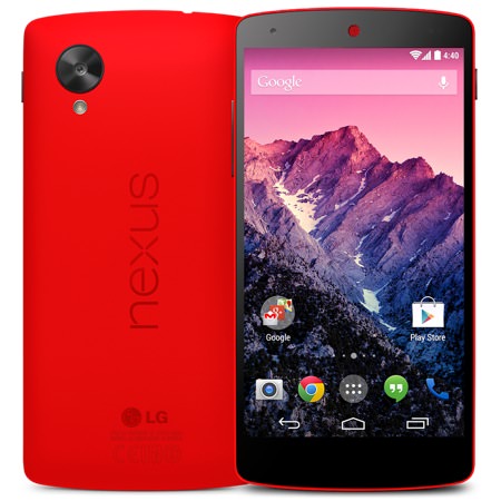 Nexus 5 Rouge Officiel